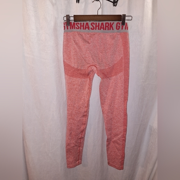 Red and Gray Leggings - Picture 4 of 5